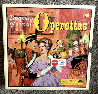 Treasury of Great Operettas 9-LP Box Set NM Reader's Digest + Bonus Anna Moffo - Image 1 of 4