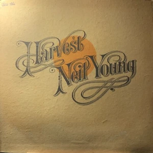 NEIL YOUNG-HARVEST-ORIGINAL 1972 REPRISE VINYL-USED-TEXTURED JACKET & INSERT - Picture 1 of 11