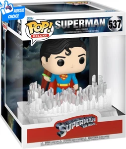 Superman 1978 Pop! Deluxe Figure Fortress of Solitude Collectible Vinyl Toy - Picture 1 of 8