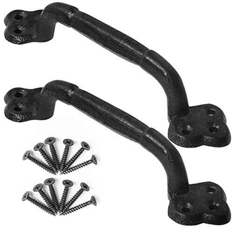 Barn Door Handle9 Inch Cast Iron Gate Handlerustic Metal Fence Handle Gate Pull Cover