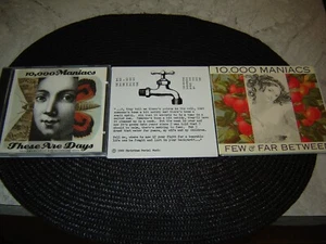 10,000 MANIACS (3CDS 1992) HTF These are the Days w/ Prints - Poison maxisingles - Picture 1 of 4