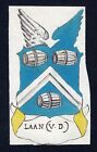 1800 Laan Armoiries Adel Coat De Arms Heraldry Héraldique Gravure Sur Cuivre