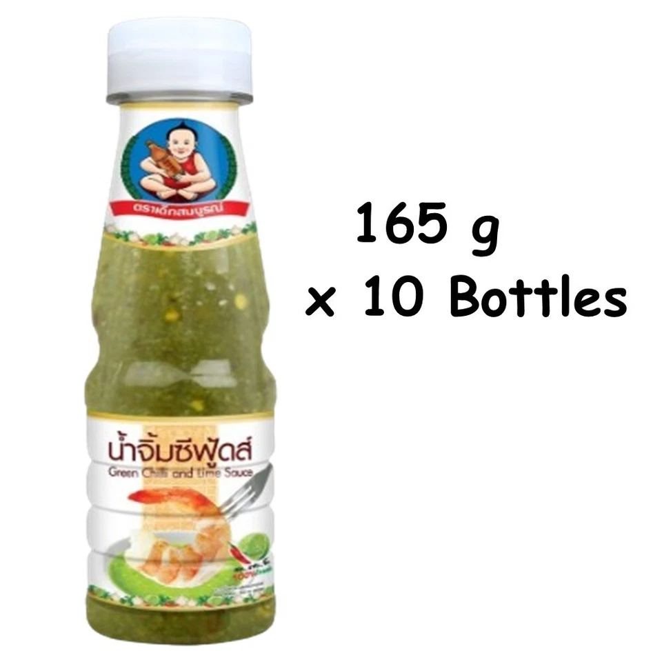 Healthy Boy Seafood Dipping Sauce Thai Cuisine Chilli Lime Spicy Sour 165 G.