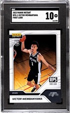 Victor Wembanyama 2023-24 Panini Instant #RPS-1 First Look Rookie Card RC SGC 10