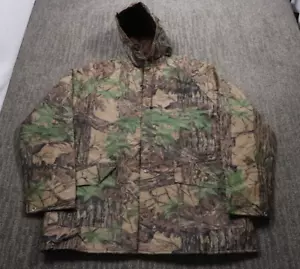 Sterns Dry Wear VTG 90s Realtree Camo Rain Jackets Quilt Lined Men's Medium - Picture 1 of 14