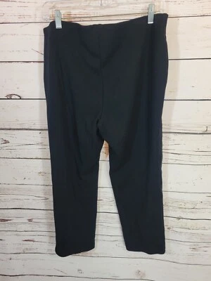 Pantalones cortos para mujer talla XL talla XL de JM Collection negros Foto 1 de 4