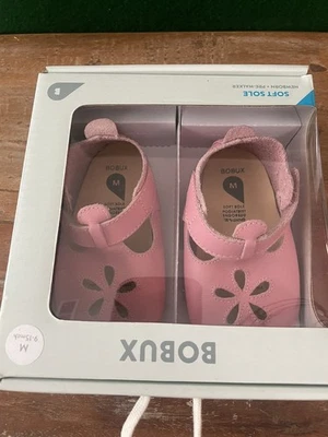 Zapatos Bobux Rosa Flor. Talla mediana Foto 1 de 2