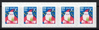 SCOTT#2873b, 29c SANTA, PNC5, PLT.#V1111.  VF & NH. - Image 1 of 2