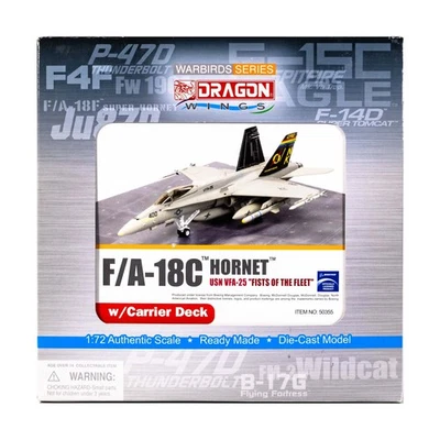 Dragon Models Dragon Wings 1/72 F/A-18C 大黄蜂,USN VFA-25 状况极佳+/近乎完好 — 第 1/2 张图片