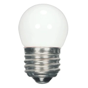 1.2 Watt LED - S11 - White - 2700K - Medium base - 120 Volt - Carded - 48-Pack - Picture 1 of 6