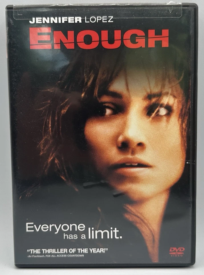 Enough DVD Widescreen/Full Frame Jennifer Lopez Billy Campbell Noah Wyle 2002 - Image 1 of 3