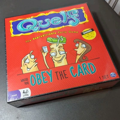 Quelf Obey The Card Board Game 2012 Spin Master Factory Sealed New - Image 1 of 2