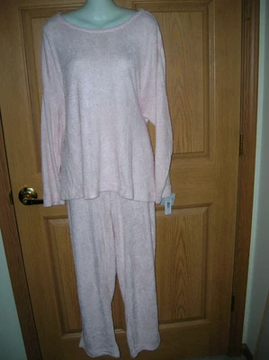 N-NATORI - "раскрутить" светло-розовый - с длинными рукавами синель PJ - размер XL - новый с Ярлыками!! - Изображение 1 из 3