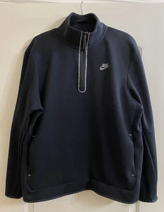 Nike Tech Fleece 1/4 Zip Sweat Shirt DQ4314-010 Herren XL schwarz - Bild 1 von 14