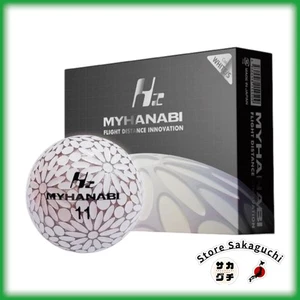 Myhanabi H2 Golfbälle Dutzend Soft Distance R&A USGA Approved Made in Japan weiß - Bild 1 von 10