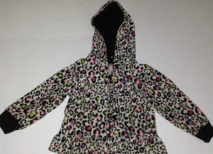 Garanimals - Baby Mädchen Leopardenmuster weiche Fleecejacke mit Kapuze Größe 24 Monate - Bild 1 von 3