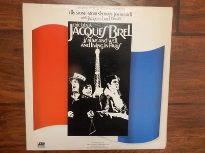 Eric Blau's Jacques Brel Is Alive And Well And Living Living In Paris 2LP Vinyl - Image 1 of 3
