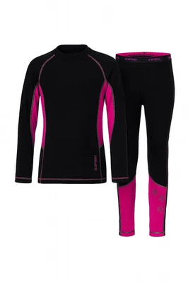 ICEPEAK Niñas Junior Conjunto de Ropa Interior Termo Funcional - Azul Oscuro/Rosa Foto 1 de 2