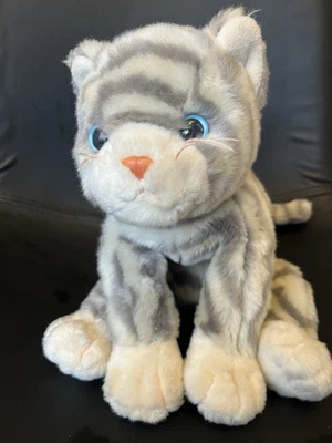 VGC Retired Ty Beanie Buddies Plush Silver the Grey Cat Immaculate Condition - Image 1 of 4