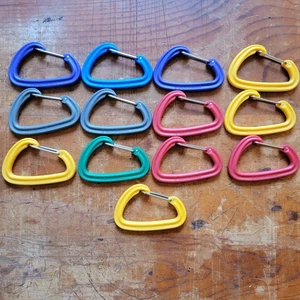 Black Diamond Jivewire Plastic Wiregate Large Carabiner Set - 13 Pieces - Picture 1 of 4