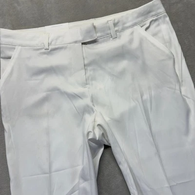 Pantalones cortos de golf Greg Norman para mujer 12 blancos rendimiento estilo lujo Foto 1 de 4