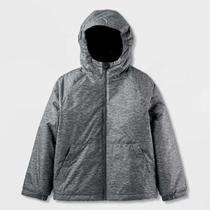 Kids' Solid 3-In-1 Jacket - All In Motion Gray XL Plus - Picture 1 of 6