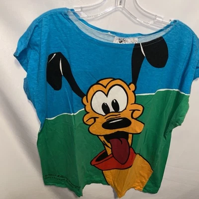 Vintage Mickey & Co. PLUTO L arge Walt Disney Collectors Series #1 T-Shirt Top - Image 1 of 4