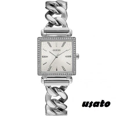 GUESS   GW01030L1     orologio quarzo  DONNA  acciaio e zirconi   usato - Immagine 1 di 4