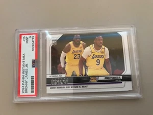 2024-25 Panini Instant Bronny James Jr. DEBUT ROOKIE CARD SP Lakers #25 RC 🔥 - Picture 1 of 2