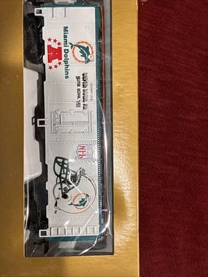 Mantua HO Scale Miami Dolphins NFL Super Bowl Box Car Excellent Condition! - Image 1 of 4