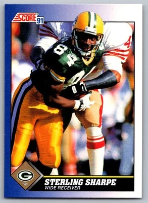 1991 Score Sterling Sharpe Green Bay Packers #42 - Image 1 of 2