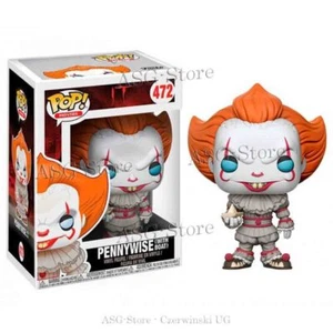 Pennywise with Boat - IT - Funko Pop Movie 472 - Bild 1 von 3