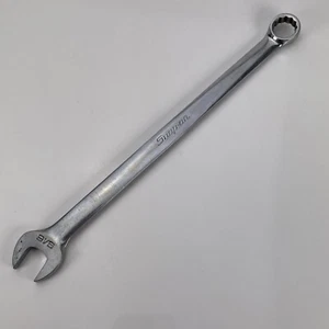 SNAP ON TOOLS OEXL18 9/16" 12PT EXTRA LONG COMBINATION WRENCH - Picture 1 of 15