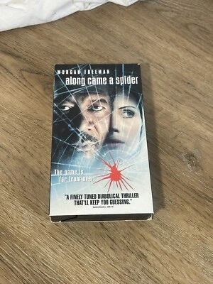 ALONG CAME A SPIDER VHS Non Rental original collected Morgan Freeman Alex Cross - Image 1 of 4