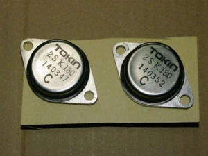 2SK180 TOKIN SIT FET Power SIT Static induction transistor  2pcs Set - Bild 1 von 1