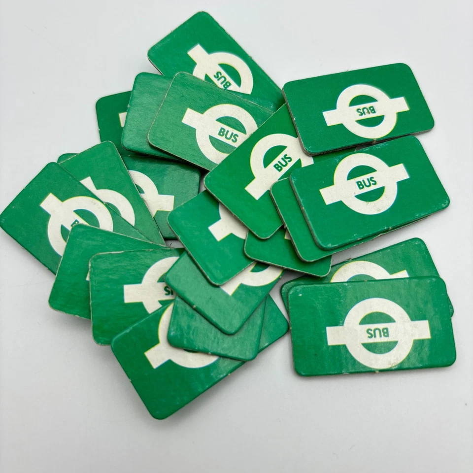 Billetes de 20 para feria de autobuses Scotland Yard 1985 piezas de repuesto piezas Foto 1 de 1