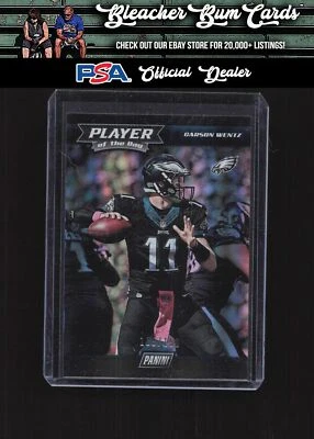 2017 NFL Player of the Day 25 Carson Wentz Silver Foil /150 - Image 1 of 2