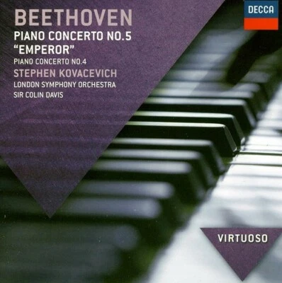 Beethoven: Piano Concertos No. 5 "Emperor"; Piano Concerto No. 4 (CD, Decca) NEW - Image 1 of 2