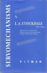 VINTAGE BOOK · SERVOMECHANISMS · L A STOCKDALE · 1962 - Afbeelding 1 van 2