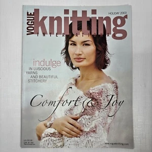 Vogue Knitting Magazine 2003 Holiday Issue Crochet Crafts Vintage 31 Projects - Picture 1 of 10
