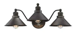 Kira Home Welton 25.5" 3-Light Modern Farmhouse Bathroom Light BN/PN/BDB - Picture 1 of 32