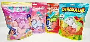 Kinder Junge Mädchen 9x Badebomben Fizzers Dinosaurier Meerjungfrau Geschenkset - Bild 1 von 5