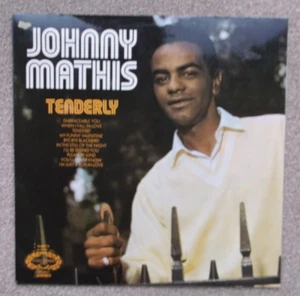 Johnny Mathis Tenderly - 12" Vinyl LP Music Record Pop Vocal 1977. SHM 774 - Picture 1 of 4