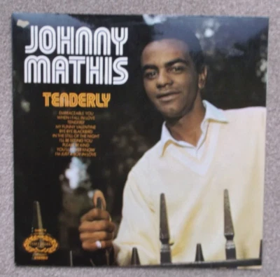 Johnny Mathis Tenderly - 12" Vinyl LP Music Record Pop Vocal 1977.  SHM 774 - Image 1 of 4