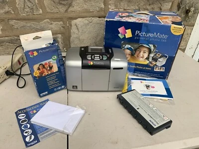 Epson B351A Picture Mate Deluxe 500 Photo Printer Personal Photo Lab With Box - Image 1 of 4