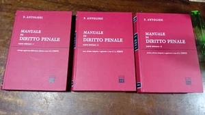 BUCH: Franz Antolisei. Handbuch des Strafrechts von Luigi Conti. Ed - Bild 1 von 4