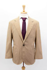 Manteau de sport homme Brunello Cucinelli soie-coton chevrons neuf avec étiquettes taille 50/40 US A242