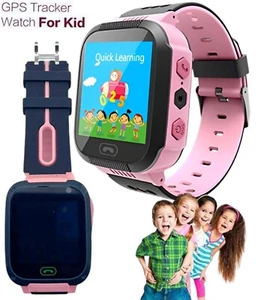 Kids 4G Smart Watch SOS GPS Location Video Call Sim Card For Toddler SmartWatch - Picture 1 of 10