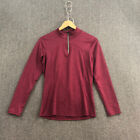 Womens Procadmus Maroon Red Long Sleeve Compression Shirt Medium Cadmus NWOT NEW