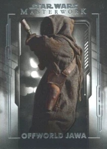 Star Wars Masterwork 2020 Base Card #19 Offworld Jawa - Picture 1 of 1
